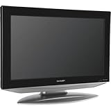 Sharp LC 26DV12U - 26 LCD TV with built-in DVD player - widescreen - 720p - HDTV - black by 
