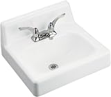 Bathroom Sink Wall Mounted by Kohler - K-2868 in White