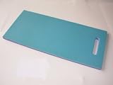 Kneeler CPR Seat Pad Indoor / Outdoor with Handle, Purple/teal 3/4, Made in USA, Free Shipping