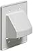 Arlington Industries LVCE2 Low Voltage Mounting Bracket with Cable Wall Plate, 2-Gang, 2-Pack