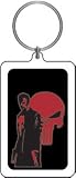 Marvel Comics Punisher Comic Book Lucite Keychain K-1092