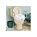 Carex E-Z Lock Raised Toilet Seat w/Adj handles