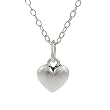 Sterling Silver Children's Heart Necklace