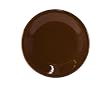 Fiesta 7-1/4-Inch Salad Plate, Chocolate