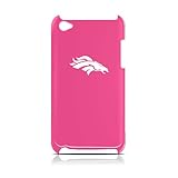 NFL Denver Broncos Varsity Jacket Hardshell Case for iPod Touch 4G, Pink, 4.4x2.4-Inch