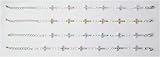 Set of 8 Adjustable Sparkle Cross Pendants Religious Bracelets 10 #40637