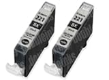 Double Pack Compatible CLI-221BK (2 BLK) With Chip