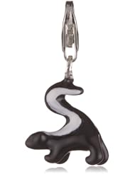 VINANI brand Germany 925 Sterling Silver Charm Pendant Skunk enameled HSTI