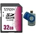 Topram 32GB SD 32G SDHC Class 10 Extreme Speed Secure Digital Memory Card (SD Ver. 3.0) with R5 Card