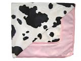 Summer Pink Cow Blanket