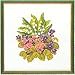 Eva Rosenstand Snowdrops Violet Flowers Counted Cross Stitch Kit #12-888