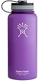 Hydro Flask Insulated Wide Mouth Stainless Steel Water Bottle, 32-Ounce