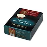 Southworth 31-126-16 Connoisseur Collection Business Paper, 8-1/2x11, 24-lb., Ivory, 500 Sheets/box