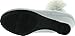 Leatherette Chiffon Bow Ankle Cuff Kiddie Heel Wedge Sandal (Toddler/Little Girl/Big Girl) BA62 - White