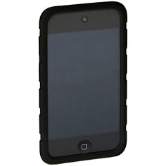 AmazonBasics Silikon-Etui mit Reifenprofil-Design f�r Apple iPod Touch (4. Generation) - Schwarz