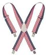 Custom LeatherCraft 110USA Heavy Duty USA Flag Elastic Suspender