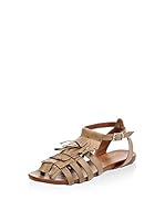 Bueno Sandalias planas (Marrón)