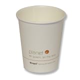 Planet+ 8-Ounce PLA Laminated Compostable Hot Cup, 1000-Count Case,  Boxes (Pack of 1)