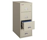 4-Drawer Vertical Fire File by Fire King - 4-1831-C