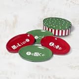 Snow Ho Ho Appetizer Plate Set of 4