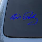 ELVIS PRESLEY SIGNATURE - Vinyl Car Decal Sticker A1597 | Vinyl Color: Blue