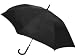 LAMPS BEAUTIFUL Rain or Sun Automatic Push Button Stick Black Umbrella