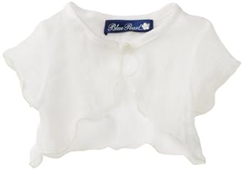 Blue Pearl Baby-girls Infant Sheer Cardigan with Pearl Button Blue Pearl Baby-girls Infant Sheer Cardigan with Pearl Button