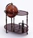 Sixteenth-Century Italian Replica Old World Globe Bar Trolley