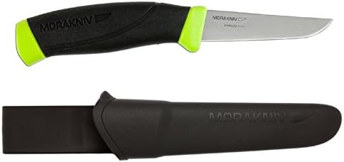 Bundle - 2 Items: Morakniv Fishing Comfort Fillet Stainless Steel Knife 090 with 3.5" Blade Length and Morakniv Companion MG Carbon Steel Knife