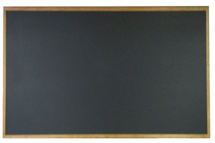 NEOPlex 48 x 72 Extra-Large Framed Black Chalkboard