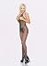 Crotchless & Open Bust Fishnet Halter Bodystocking