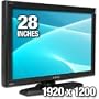 I-Inc Lcd 28W If281Dpb Hdmi W Hdcp Dvi Spk 3Ms 800:1 1920X1200 Wuxga Swivel Blk