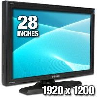 I-Inc Lcd 28W If281Dpb Hdmi W Hdcp Dvi Spk 3Ms 800:1 1920X1200 Wuxga Swivel Blk