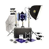Lowel DP Lite Core 96 Kit, 2500w Quartz Lighting Outfit