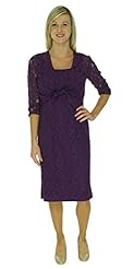 Lace Elbow Length Sleeves Sleeveless Cotton/Nylon/Viscose Scoop Neck  Dress