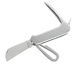 Herbertz Sailor Knife, stainless, 3-piece, Nylonline
