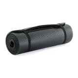 ProSource Discounts Premium 1/2-Inch Extra Thick 71-Inch Long High Density Exercise Yoga Mat with Comfort Foam and Carrying Case(Black)