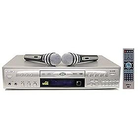 RJ Tech RJ-4200 Karaoke + 2 Microphones Multi Region Code Free DVD Player 110 220 Volts PAL NTSC