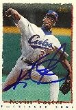 Kevin Foster, Chicago Cubs Autographed Card