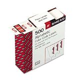 Folder Labels for End Tab Folders, BCCR Style, S, Pink, 500/Roll SMD67089