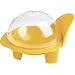 Trudeau Silicone Single Egg Poacher, Yellow