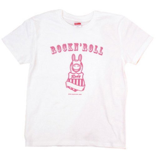 ロディ ROCK'N ROLL Tシャツ ホワイト ： メンズM