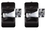 Pair of Black Speaker Wall Mount Brackets for Bose,Sony,Samsung & more