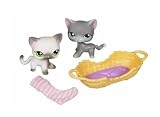 Eigenschaften Hasbro 51832 / Littlest Pet Shop - Pet Pairs - 2Pack - Katzen # 125 & # 126 mit Korb