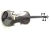 VIOLIN - METALLIC BLACK -FULL SIZE + CASE - ACOUSTIC