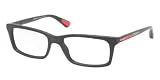 Prada Sport PS02CV 1BO1O1 Eyeglasses Black Demi Sh.+Black