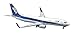 HASEGAWA 10737 1/200 ANA B737-800 Triton Blue Ltd Ed