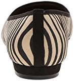 Women's Ann Marino Flats Loafers "Stride" - Zebra (8, Zebra)