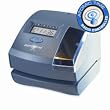 Lathem Time 1500E 1500E atomic wireless Time recorder, 6-3/8w x 7-1/4d x 5-3/4h, charcoal