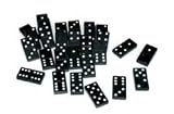 Wooden Dominoes Double Nine 55-Set